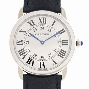 Cartier RONDE SOLO DE CARTIER WSRN0029 Quartz Stainless Steel Silver