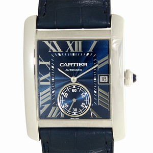 Cartier TANK WSTA0010 Automatic Stainless Steel Blue 