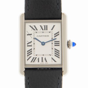 Cartier TANK WSTA0041 Quartz Stainless Steel Silver